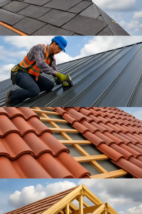 Types of Roof Installation